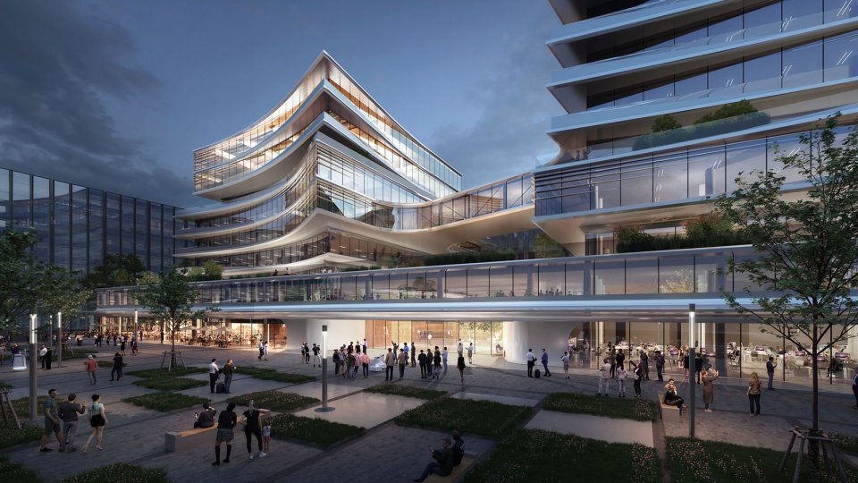 扎哈·哈迪德事务所将在维尔纽斯市打造商业中心 / Zaha Hadid Architects