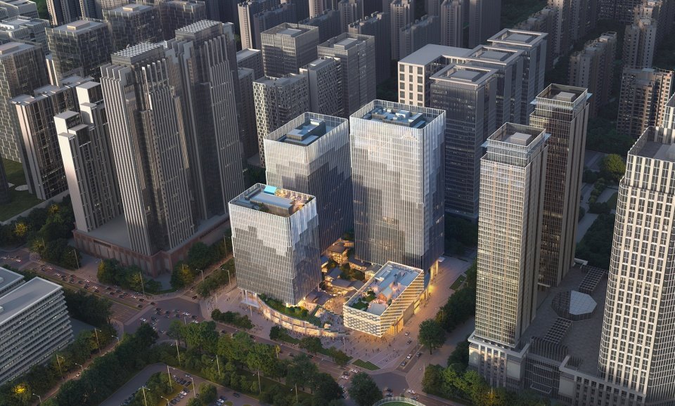 成都交子公园塔楼 /  MVRDV