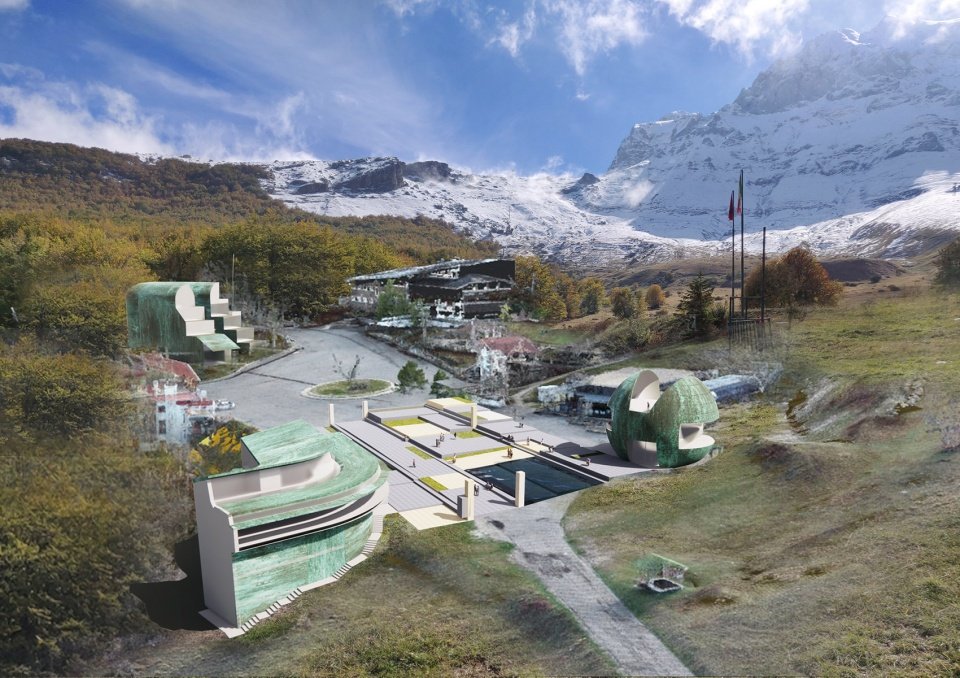 阿布鲁佐 Gran Sasso 总体规划，意大利 / Steven Holl Architects
