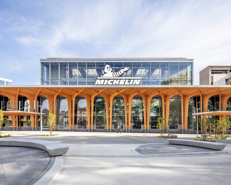 Canopy – 米其林总部接待区改造，法国 / Encore Heureux Architectes + CONSTRUIRE + BASE