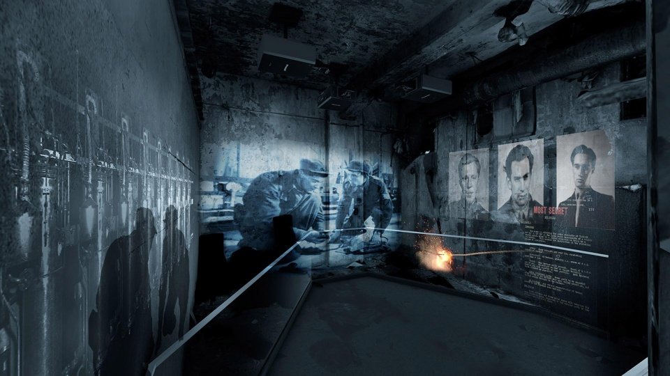 Vemork 重水厂破坏行动 80 周年纪念展，挪威 / Kvorning Design