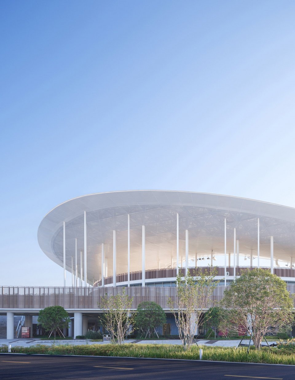 云之翼:杭州亚运会棒垒球体育文化中心 / 浙江大学建筑设计研究院 云之翼:杭州亚运会棒垒球体育文化中心 / 浙江大学建筑设计研究院