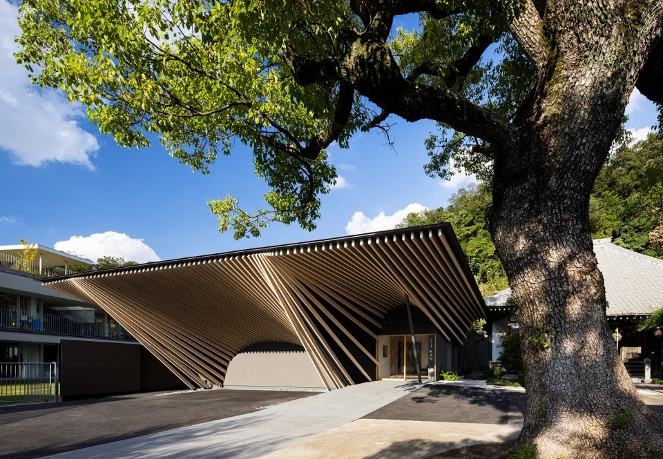 大仓山欢成院,日本 / 隈研吾都市设计事务所 大仓山欢成院,日本 / 隈研吾都市设计事务所