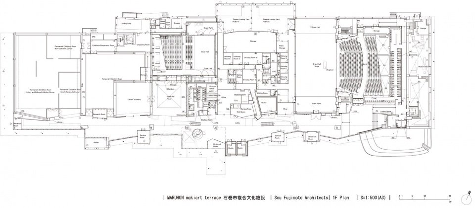 石卷市综合文化设施，日本 / 藤本壮介建筑设计事务所