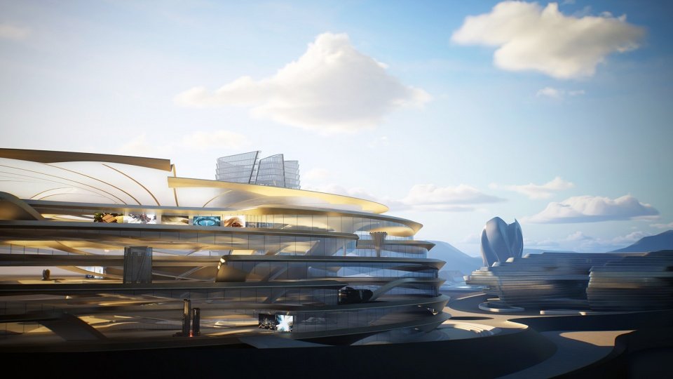 Metrotopia Metaverse 推出“知识转移”虚拟展览，扎哈事务所设计首个建筑