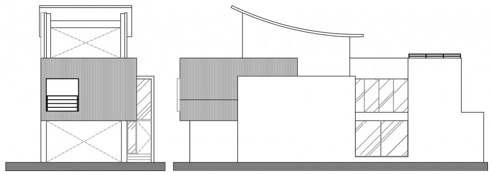 透天厝裡的三合院，高雄 / HAO Design