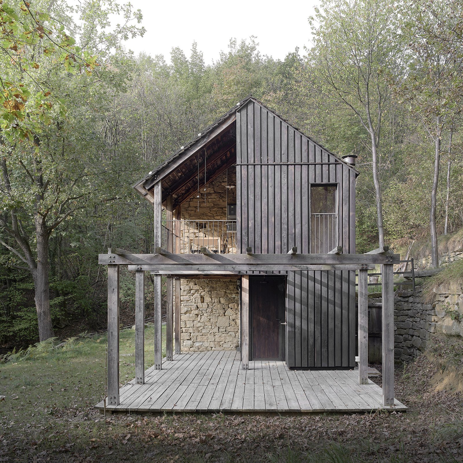 CIABÒT 小屋翻新扩建，意大利 / STUDIO ELLISSE