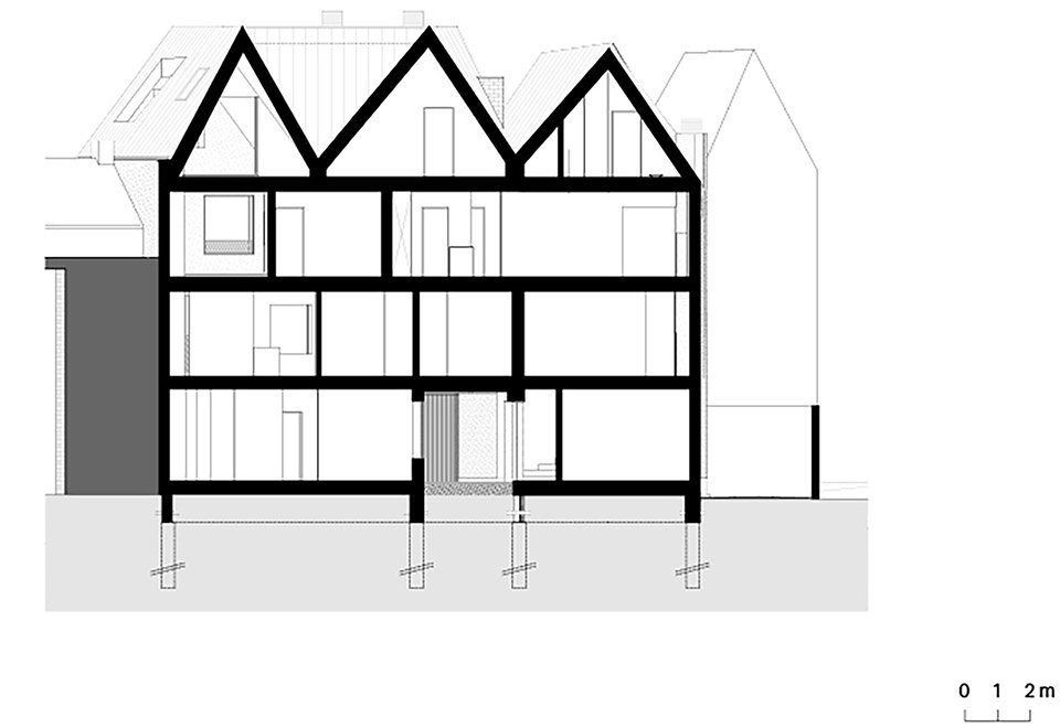 “在城市”公寓，比利时 / dmvA Architects