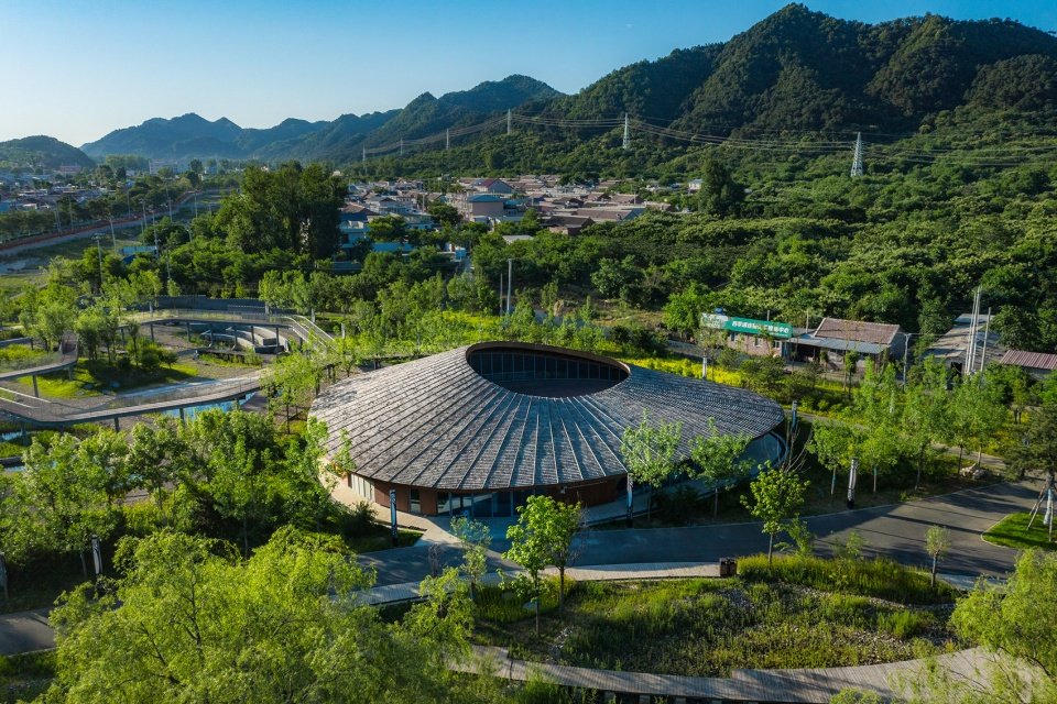 环秀湖湿地科普宣教馆建筑设计，天津 / 北林风景建筑研究中心