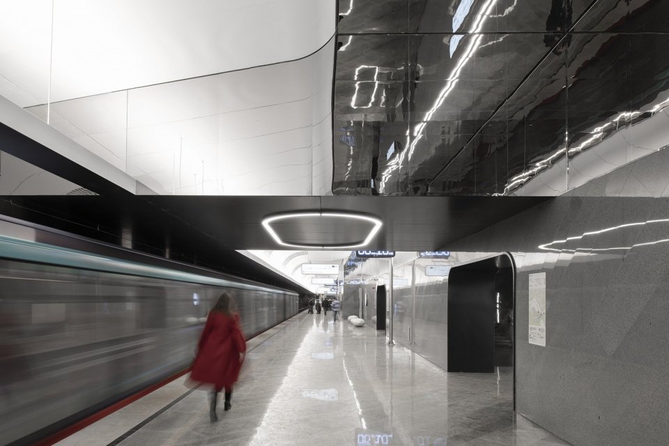 Klenovy Boulevard 枫树大道站,莫斯科 / ARCHSLON Klenovy Boulevard 枫树大道站,莫斯科 / ARCHSLON