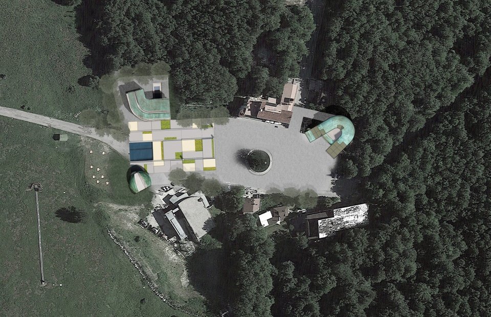 阿布鲁佐 Gran Sasso 总体规划，意大利 / Steven Holl Architects