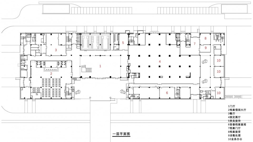湖北省档案馆新馆 / 中南建筑设计院股份有限公司
