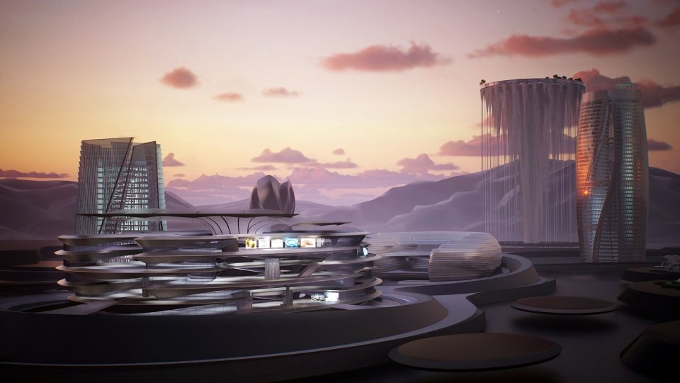 Metrotopia Metaverse 推出“知识转移”虚拟展览，扎哈事务所设计首个建筑