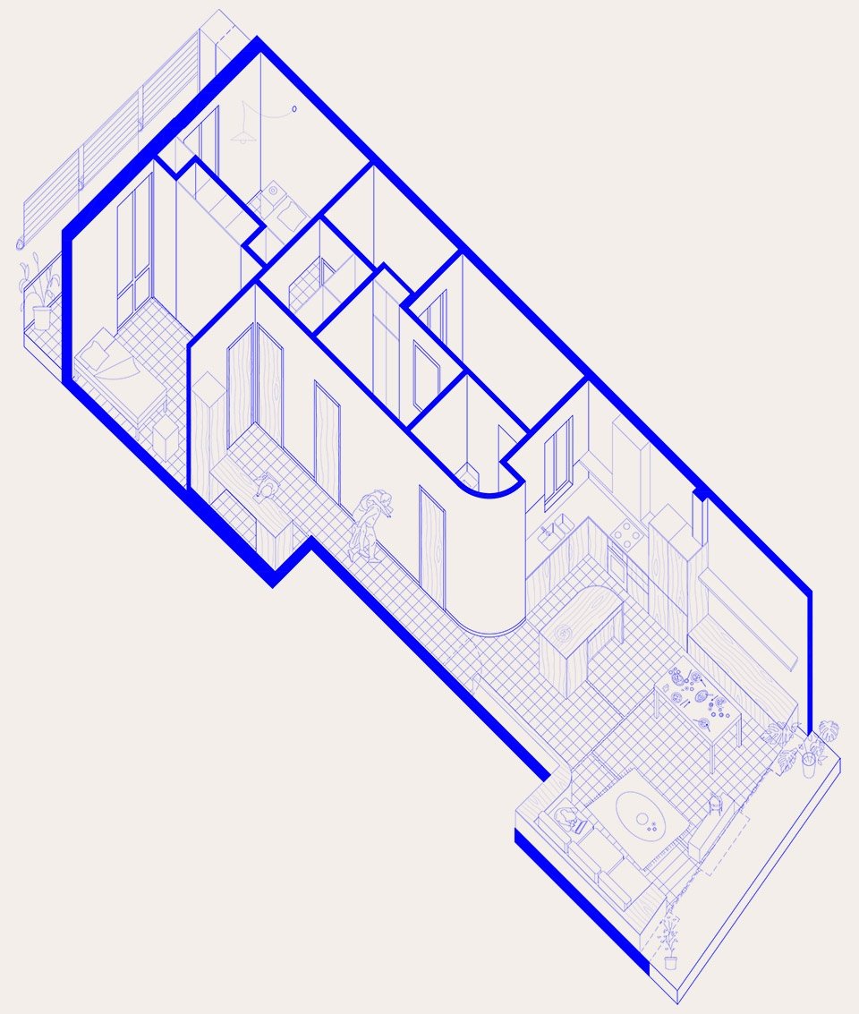 卡娜凡妮莎公寓改造，西班牙 / ATZUR arquitectura