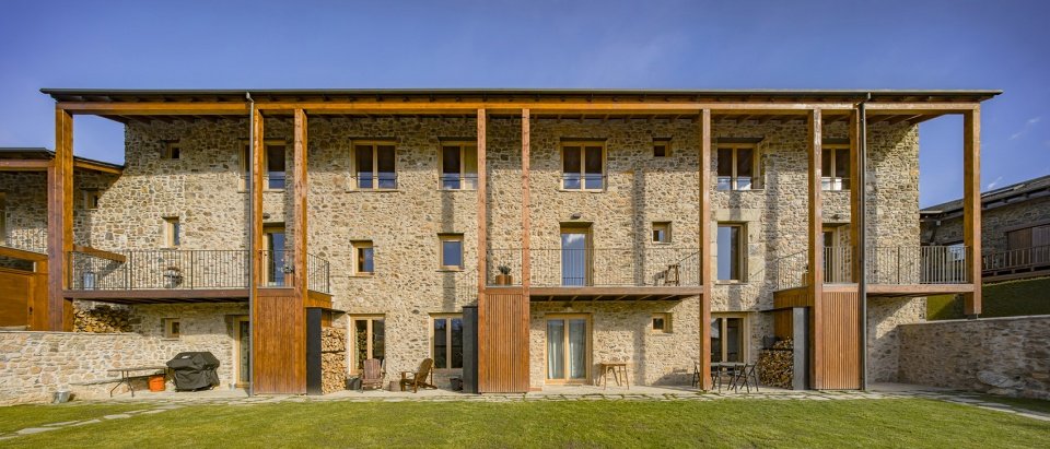 Can Biel 的 4 栋住宅，西班牙 / Sau Taller d’Arquitectura