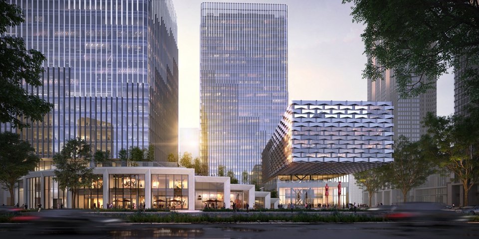 成都交子公园塔楼 /  MVRDV