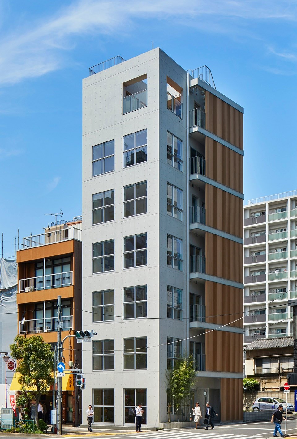 KIBA 集合住宅，东京 / SAKAE Architects & Engineers