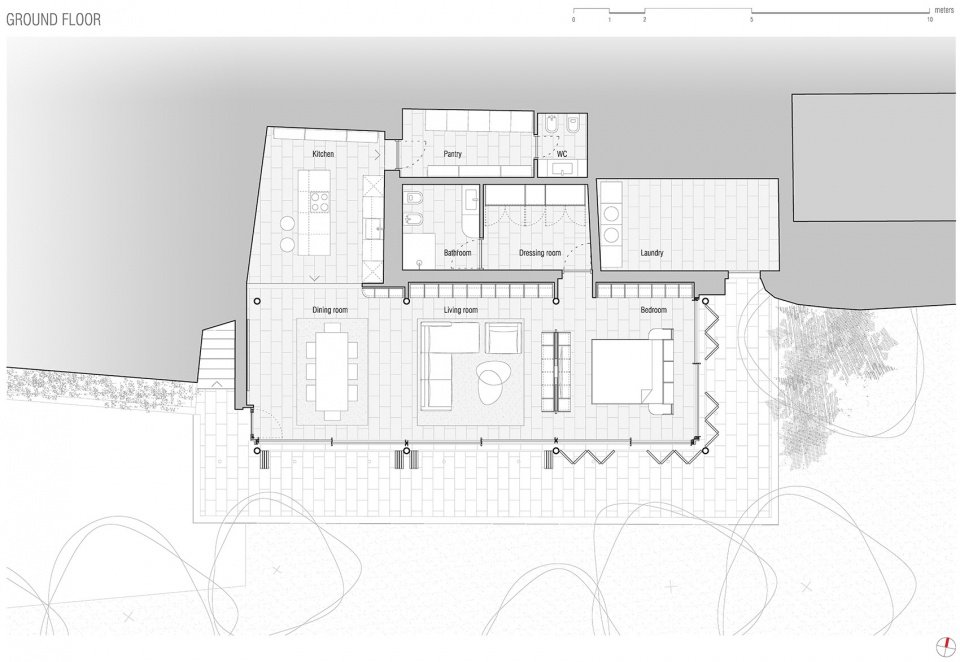 海滨别墅，克罗地亚 / Studio Bressan