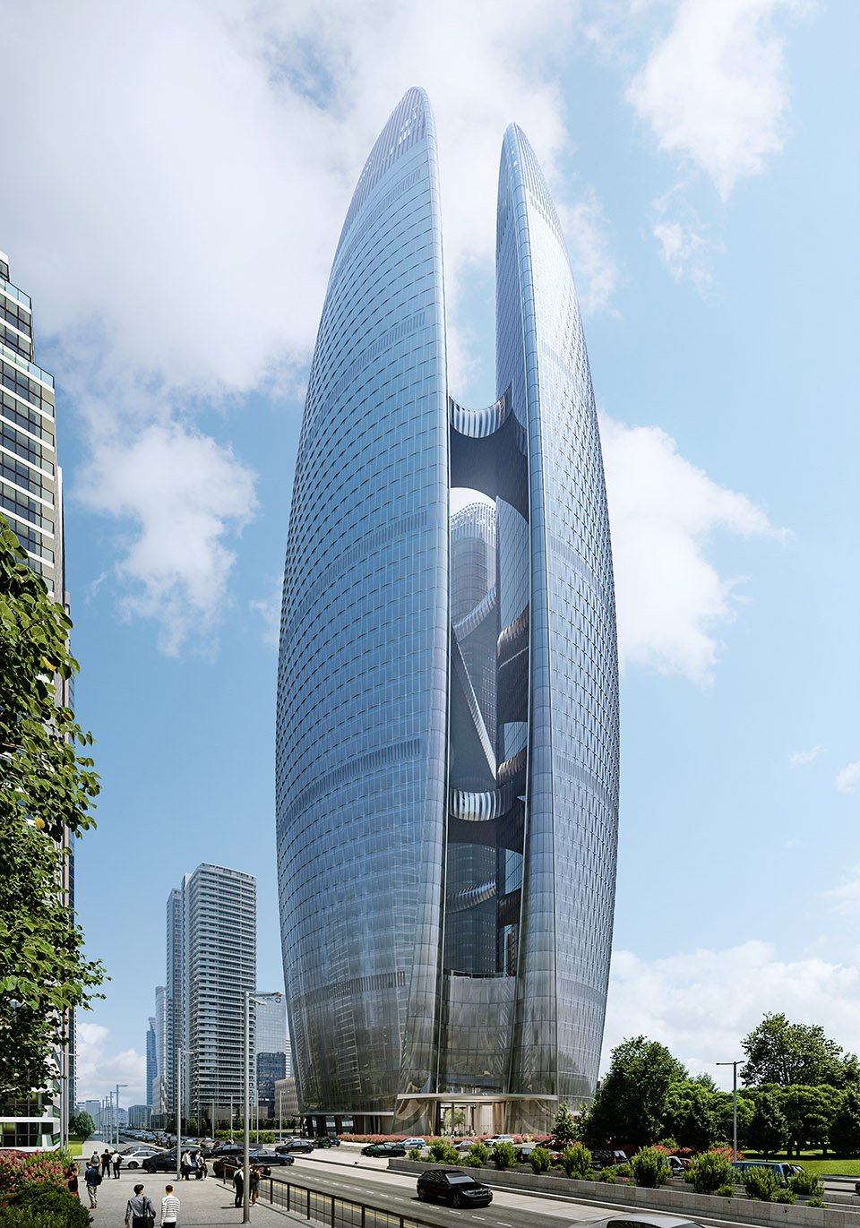 泰康金融中心，武汉 / Zaha Hadid Architects