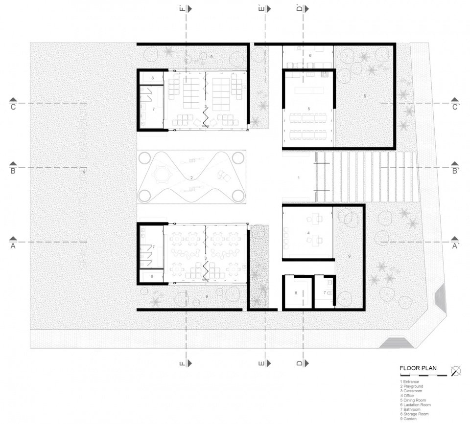 儿童看护中心，巴拉圭 / Equipo de Arquitectura