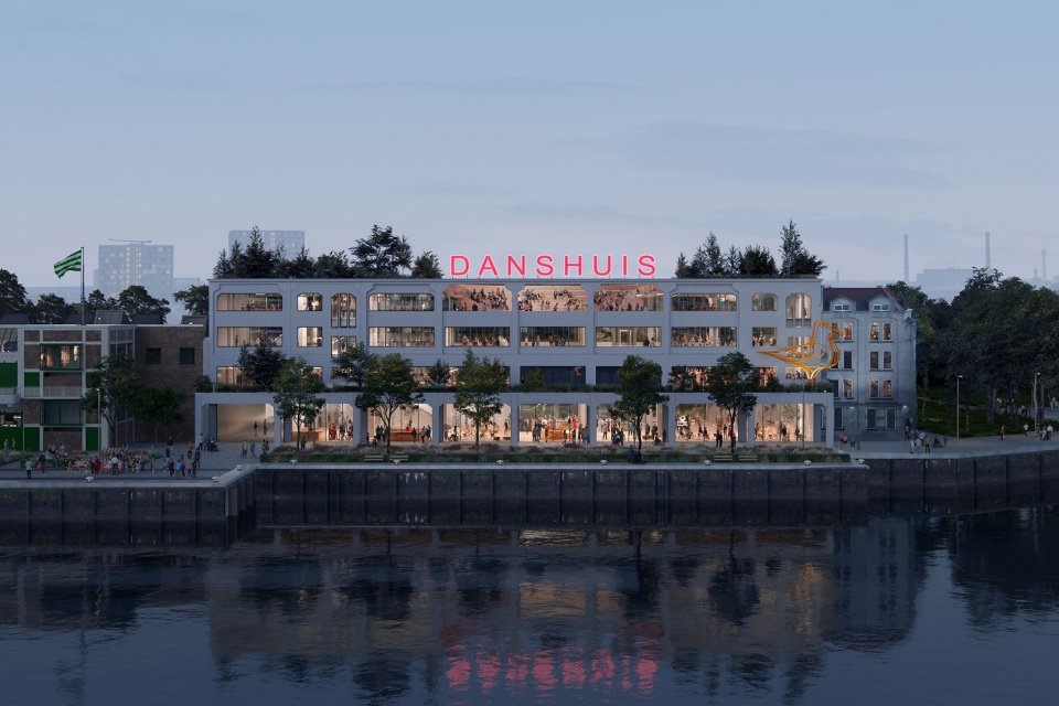 MAD 建筑事务所公布鹿特丹“舞蹈之家”方案