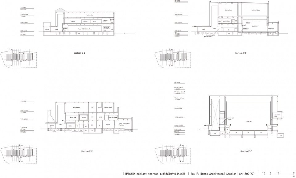 石卷市综合文化设施，日本 / 藤本壮介建筑设计事务所