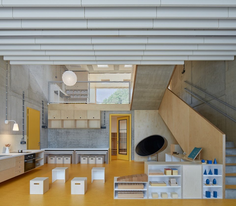 Montessori 幼儿园扩建,捷克 / Mjölk architekti + Projektový atelier David Montessori 幼儿园扩建,捷克 / Mjölk architekti + Projektový atelier David