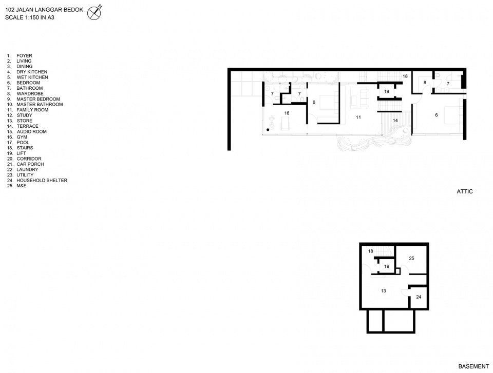 阴阳调和的混凝土住宅，新加坡 / HYLA Architects