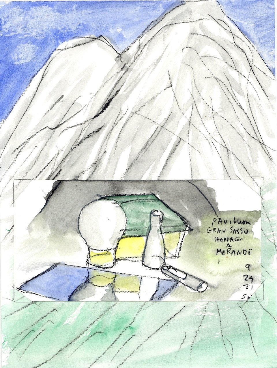 阿布鲁佐 Gran Sasso 总体规划，意大利 / Steven Holl Architects