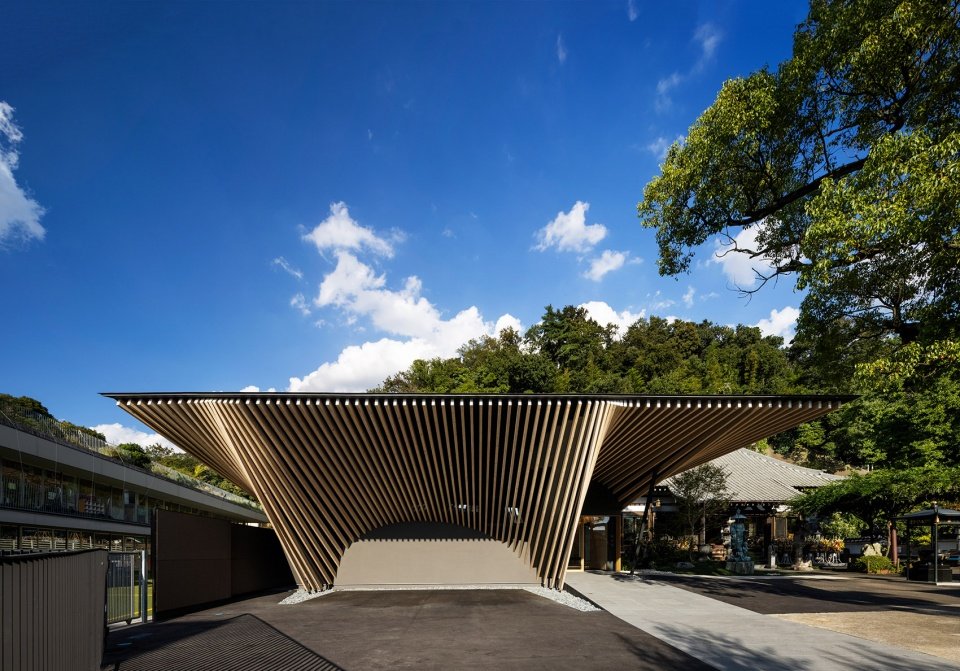 大仓山欢成院,日本 / 隈研吾都市设计事务所 大仓山欢成院,日本 / 隈研吾都市设计事务所