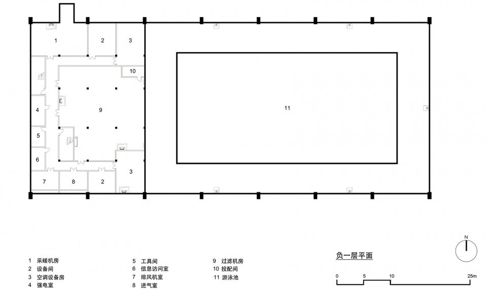 东南大学游泳馆，南京 / 东南大学建筑设计研究院有限公司周琦工作室
