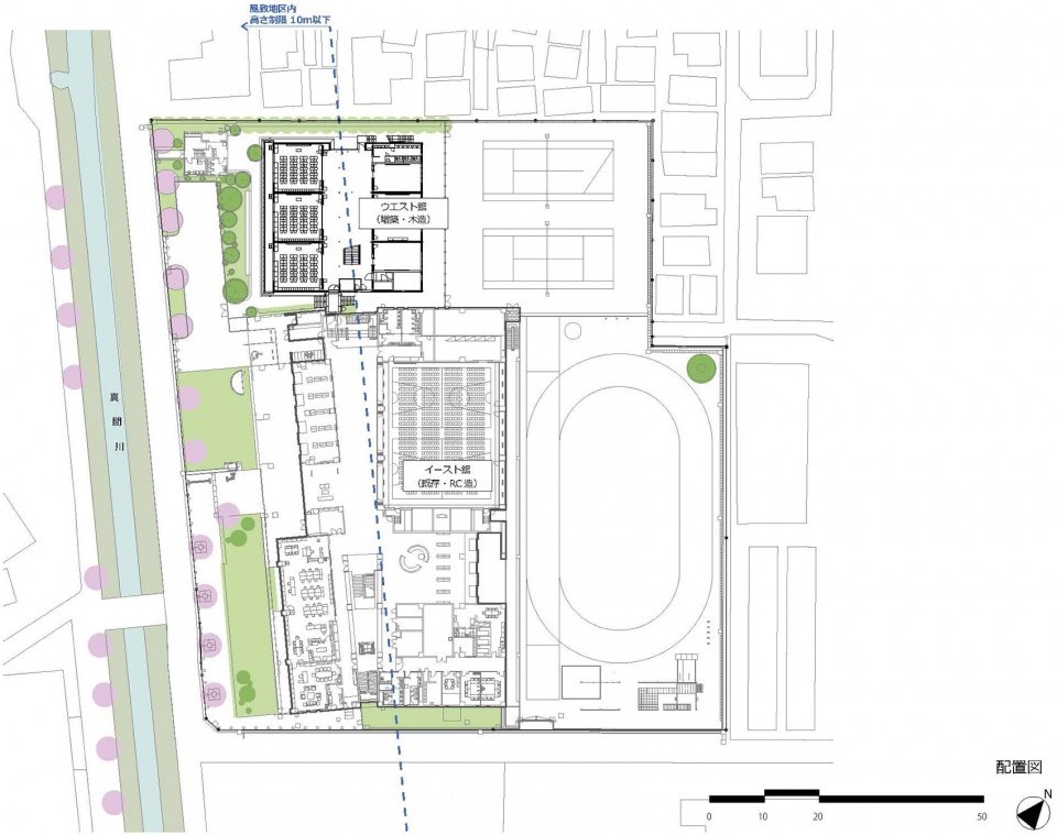 昭和学院小学西楼，日本 / 株式会社日建设计