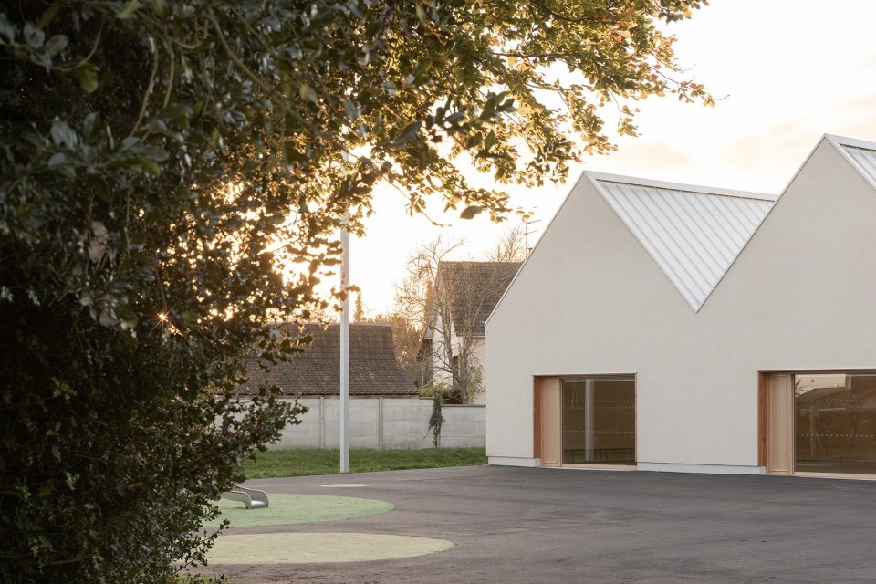 Saint-Ouen-du-Tilleul 幼儿园，法国 / ACAU Architectes