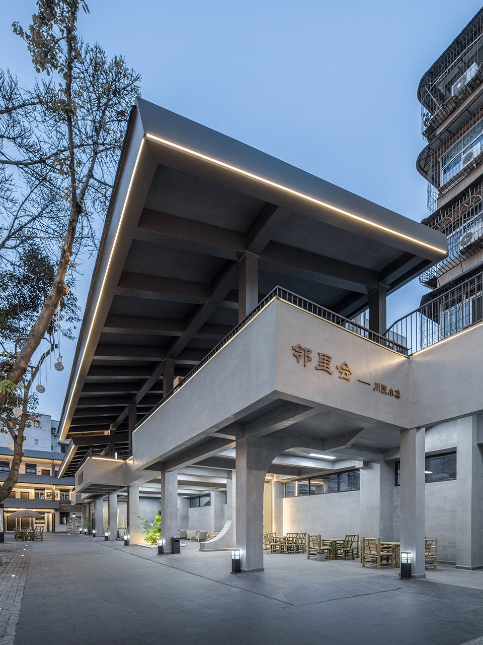 德阳陕西馆社区综合体，四川德阳 / 凹叵建筑