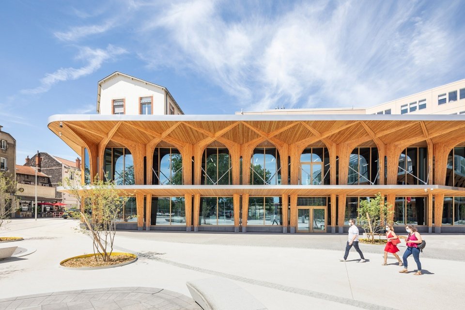 Canopy – 米其林总部接待区改造，法国 / Encore Heureux Architectes + CONSTRUIRE + BASE