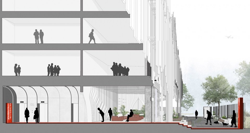 钢雨：德必上海书城 WE 改造设计 / Wutopia Lab