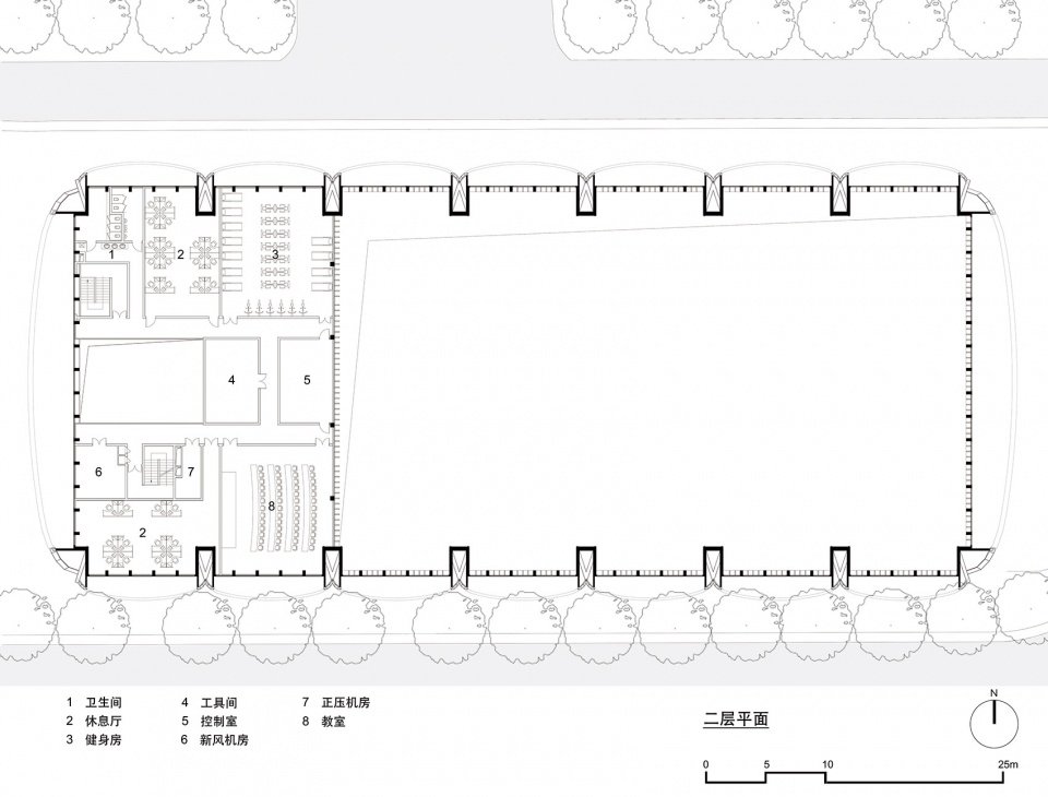东南大学游泳馆，南京 / 东南大学建筑设计研究院有限公司周琦工作室