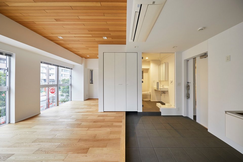 KIBA 集合住宅，东京 / SAKAE Architects & Engineers