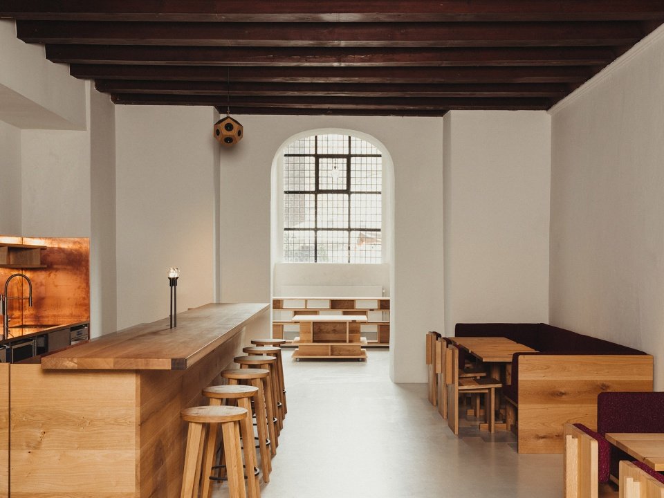 Nikolaj Kunsthal 咖啡馆与精品店，哥本哈根 / MEE Studio