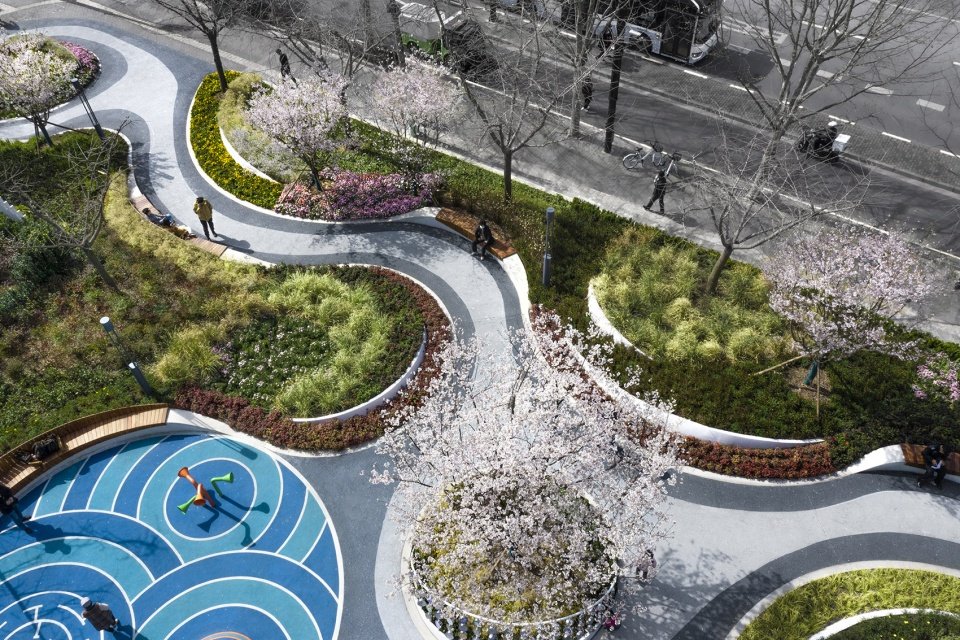 上海泾馨绿地口袋公园 / U+ Design Lab