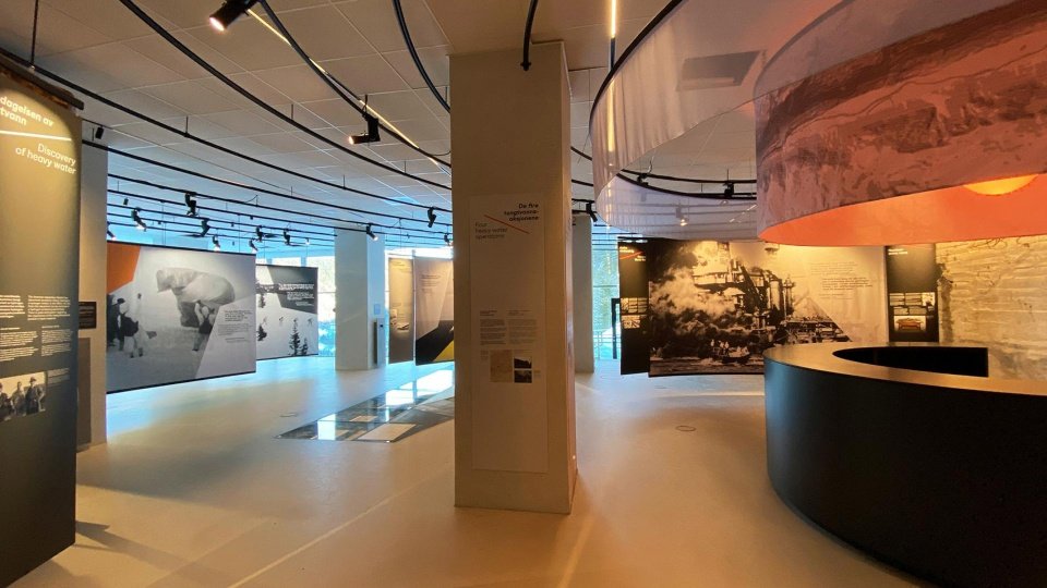 Vemork 重水厂破坏行动 80 周年纪念展，挪威 / Kvorning Design