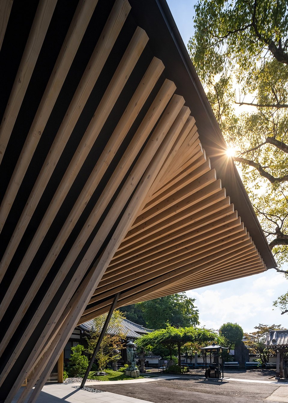 大仓山欢成院,日本 / 隈研吾都市设计事务所 大仓山欢成院,日本 / 隈研吾都市设计事务所