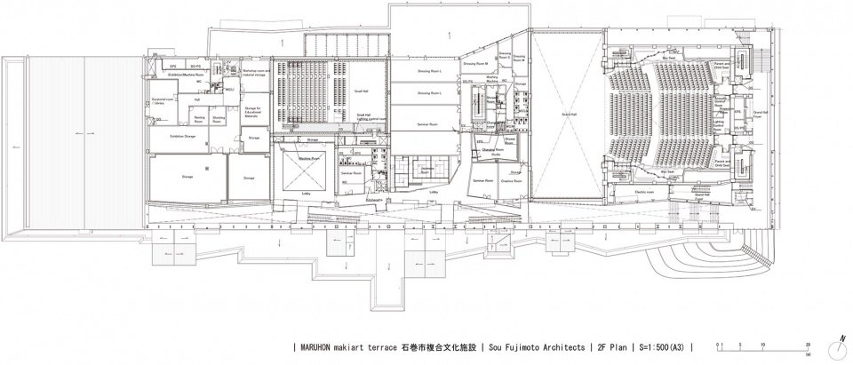 石卷市综合文化设施，日本 / 藤本壮介建筑设计事务所