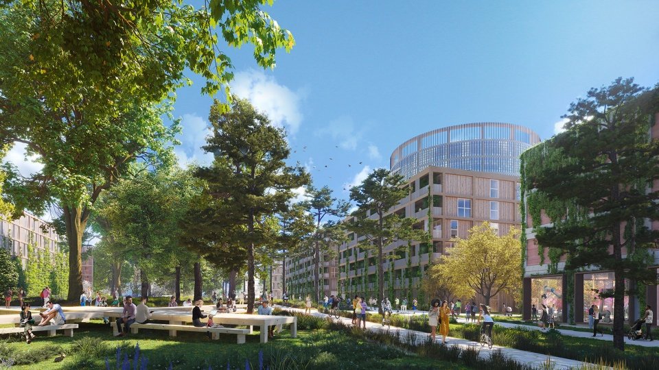 MVRDV 赢得海尔布隆市人工智能创新园区设计竞赛