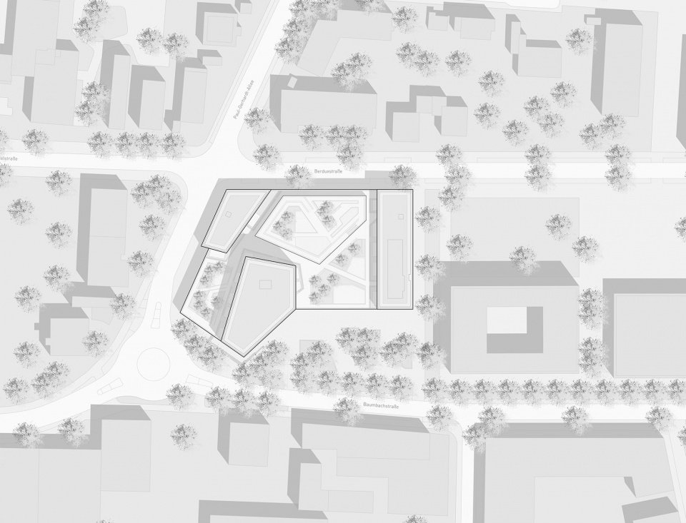 Paul-Gerhardt-Allee 住宅商业综合体，德国 / allmannwappner