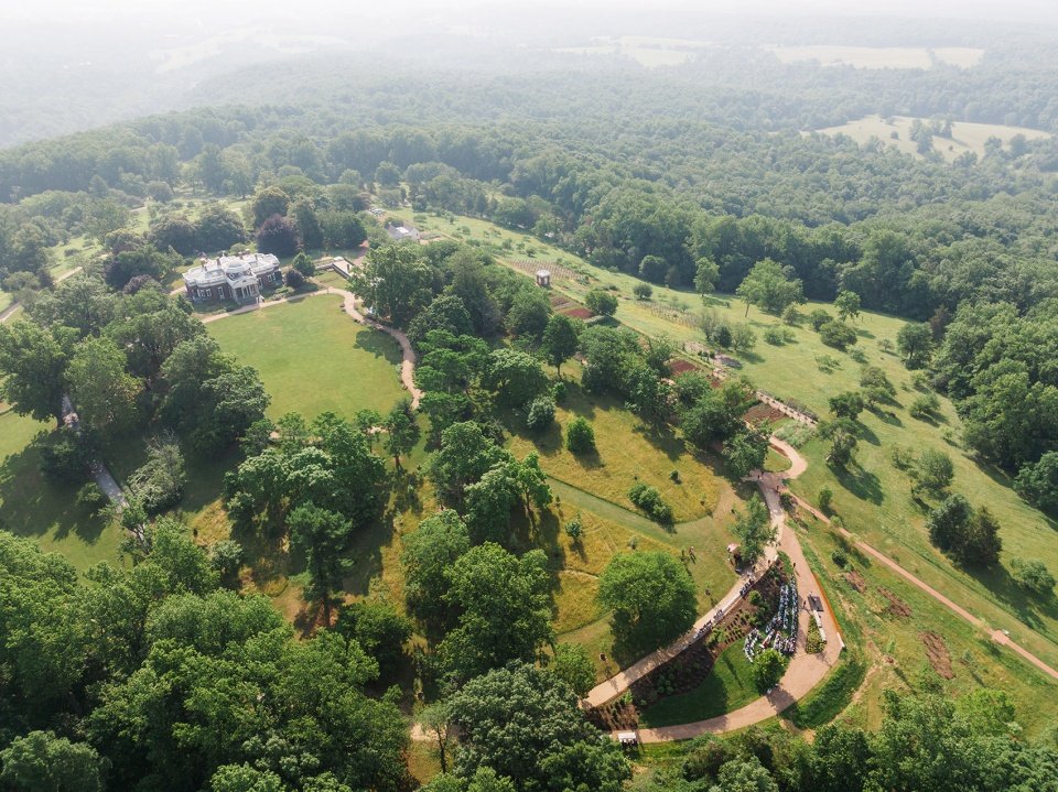 Monticello 的沉思之地，美国 / HGA + Nelson Byrd Woltz Landscape Architecture