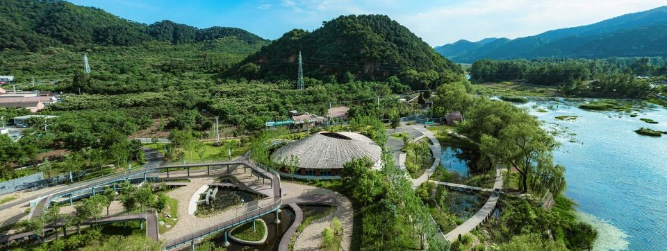 环秀湖湿地科普宣教馆建筑设计，天津 / 北林风景建筑研究中心