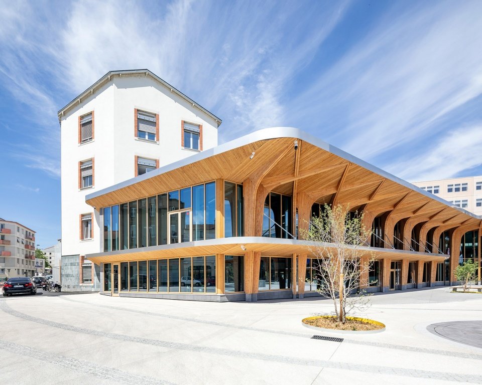 Canopy – 米其林总部接待区改造，法国 / Encore Heureux Architectes + CONSTRUIRE + BASE
