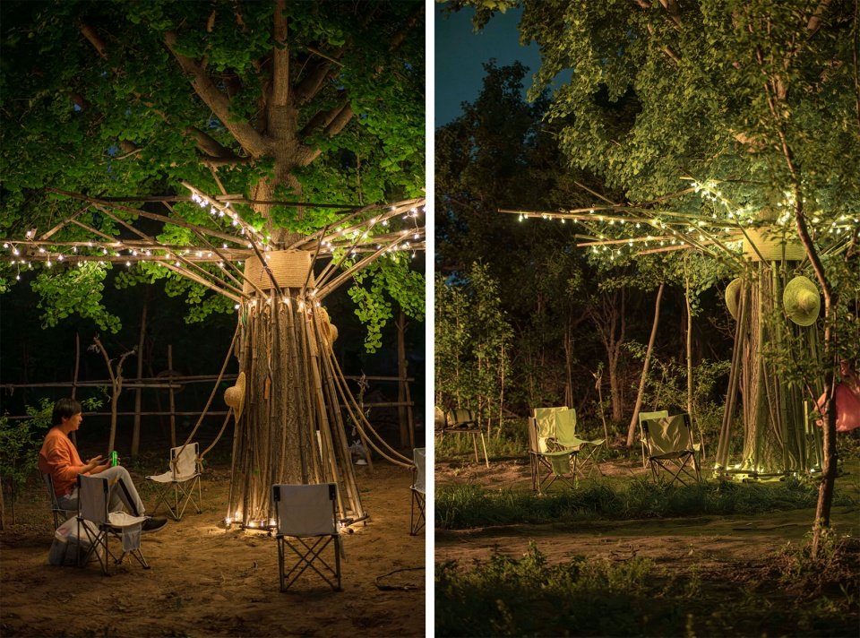 竹装置 –“Tree of Life”/ UK Studio