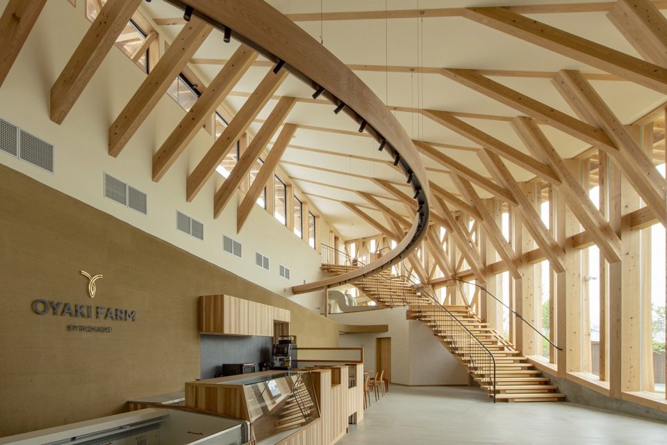 伊呂波堂新店 Oyaki Farm，日本 / Tono Mirai architects